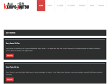 Tablet Screenshot of kempo-jujitsu.com